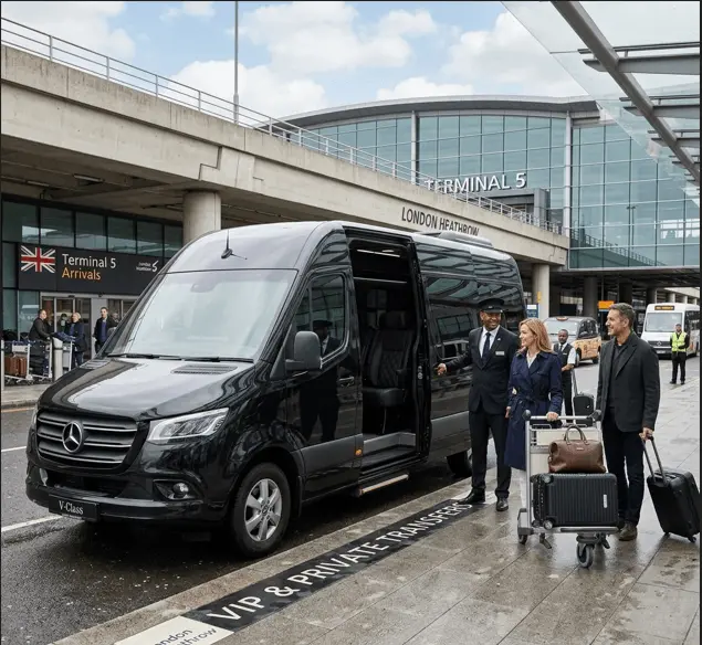 Hire Sprinter Van Private Chauffeurs for Airport Transfers London