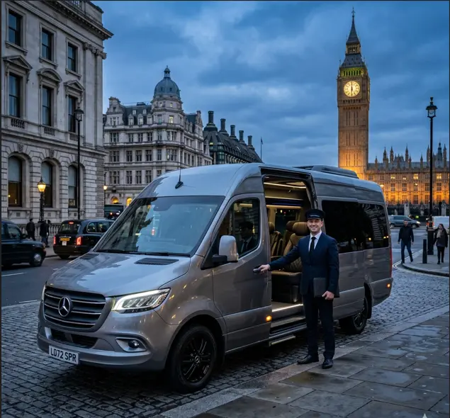 Sprinter Van Transfer Service With Chauffeur