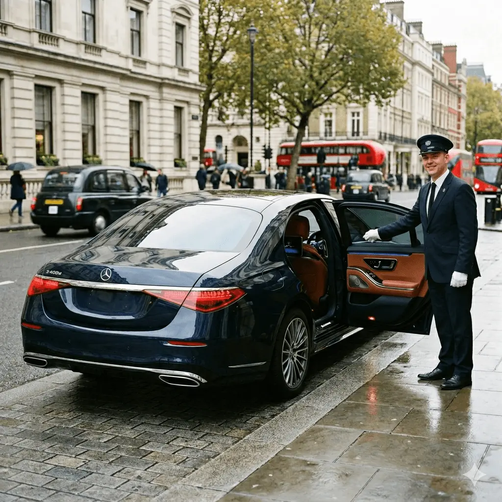 Mercedes Benz S Class Chauffeur Car Hire